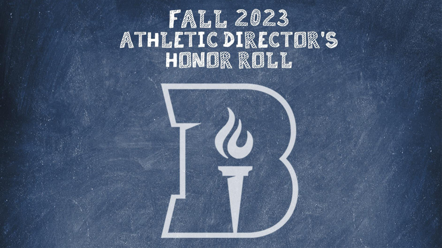 Fall 2023 Athletic Director's Honor Roll Announced News